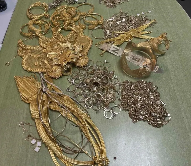 YOĞURT KOVASINDA 1 KİLO 241 GRAM ALTIN YAKALANDI