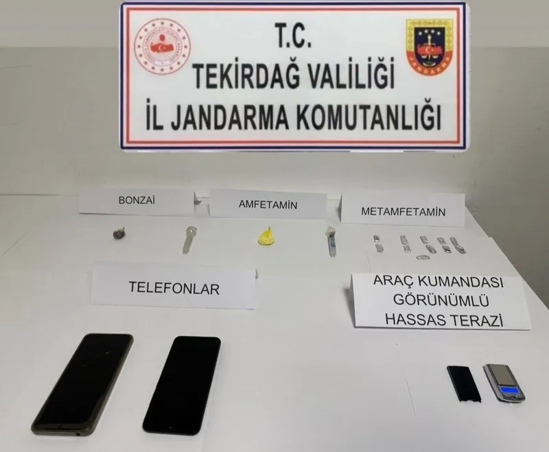 ORMANDA UYUŞTURUCUYLA YAKALANAN ŞAHIS TUTUKLANDI
