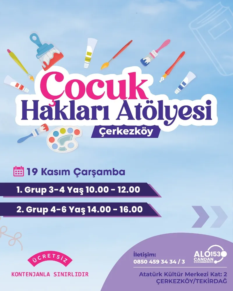 MİNİKLER ÇOCUK HAKLARINI BÜYÜKŞEHİR’LE ÖĞRENECEK