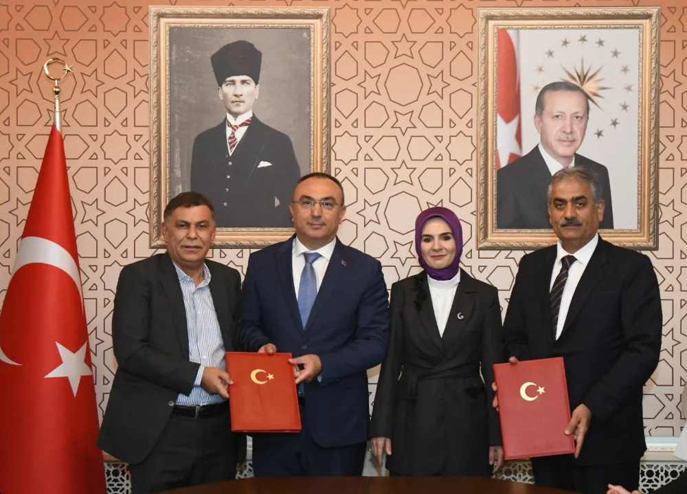 PROTOKOL BAKAN GÖKTAŞ’IN HİMAYELERİNDE İMZALANDI