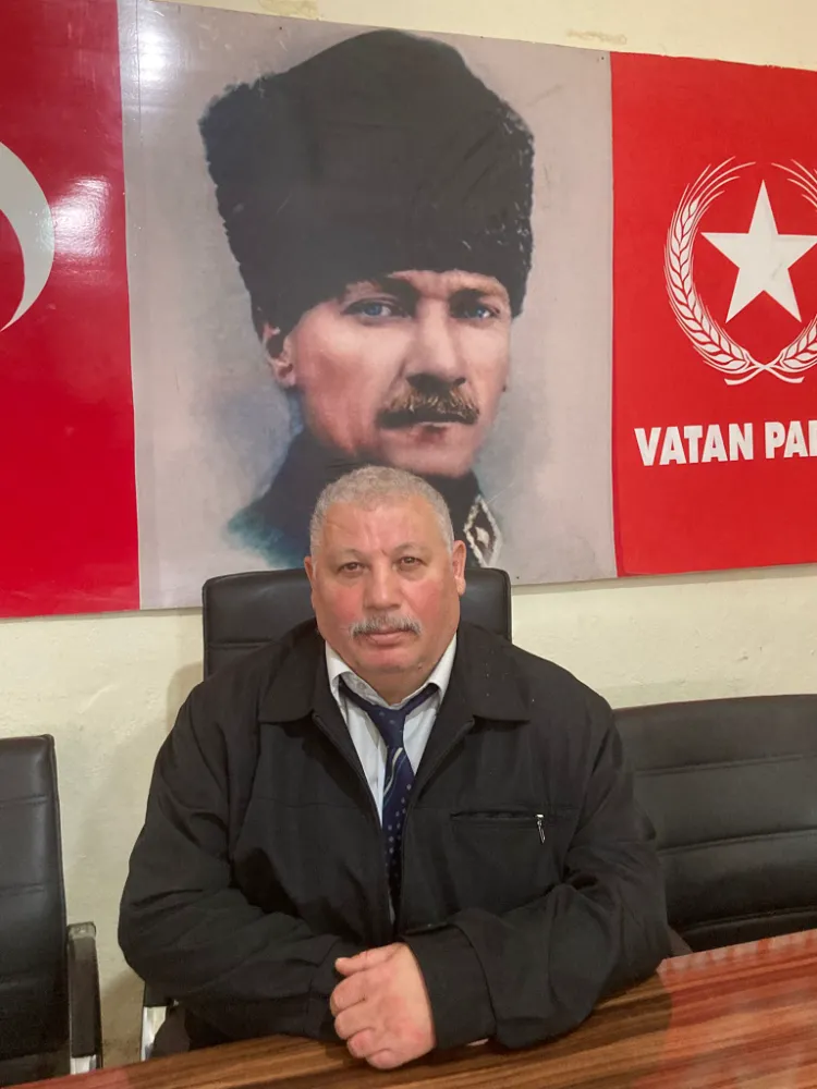 VATAN PARTİSİ SÜLEYMANPAŞA İLÇE BAŞKANLIĞINA ERKAN KAYA SEÇİLDİ