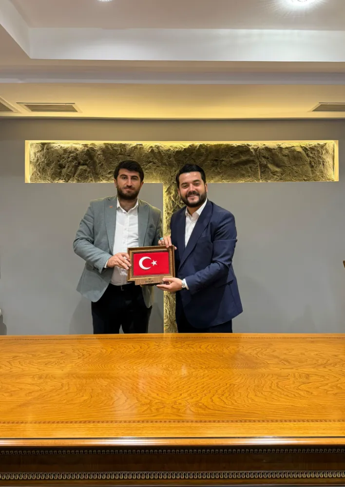 TÜGVA ÇERKEZKÖY TEMSİLCİSİ MURAT KARAKAN’DAN İL BAŞKANI MUSTAFA TAŞKIRAN’A ZİYARET