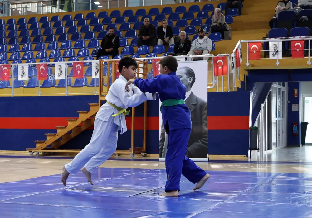 ATA’YA SAYGI JUDO TURNUVASI DÜZENLENDİ