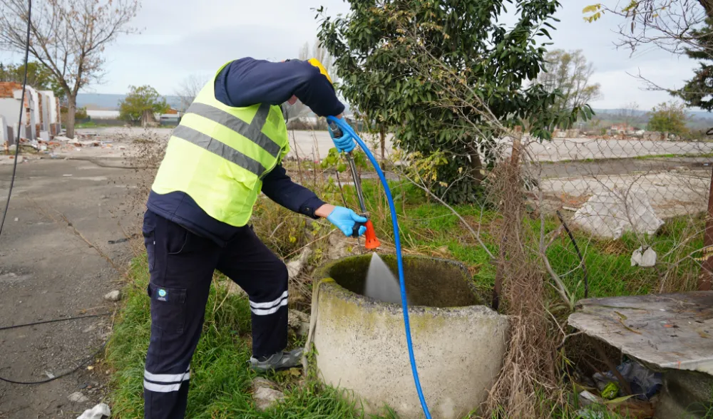 BÜYÜKŞEHİR’DEN KIŞ AYLARINDA ETKİN VEKTÖR MÜCADELESİ