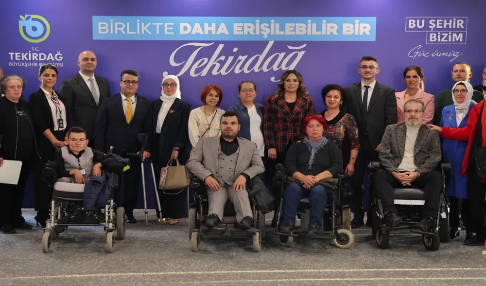 TEKİRDAĞ’DA ENGELLERİ KALDIRAN BULUŞMA
