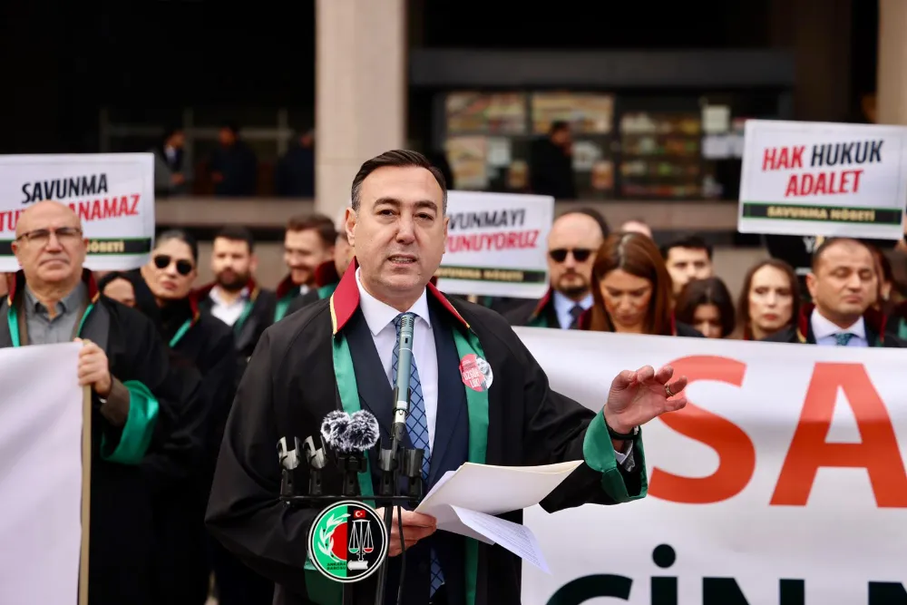 TEKİRDAĞ BAROSU’NDAN ANKARA’DA GÜÇLÜ SAVUNMA NÖBETİ