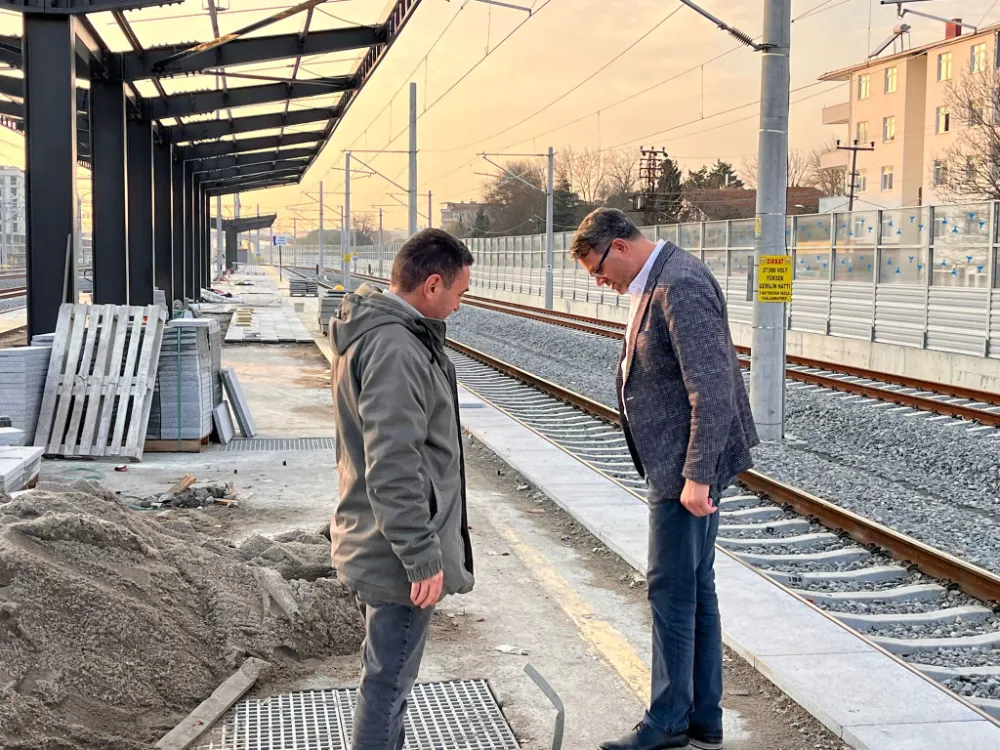 SALİH AZBAY: HIZLI TREN HATTİ İLÇEMİZE YENİ BİR DÖNEM BAŞLATACAK