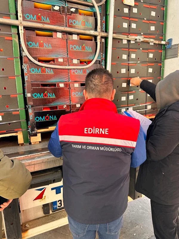 İHRACAT AŞAMASINDA GERİ DÖNEN ÜRÜNLERİN KONTROLLERİ YAPILIYOR