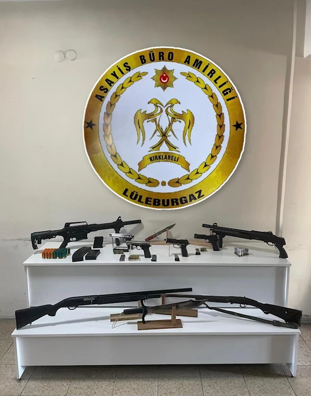 KIRKLARELİ’NDE SOSYAL MEDYADAN SİLAH PAYLAŞIMI YAPAN ŞÜPHELİLER YAKALANDI