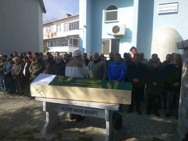 TEKİRDAĞ’DA SOBA FACİASINDA HAYATINI KAYBEDEN VATANDAŞ TOPRAĞA VERİLDİ