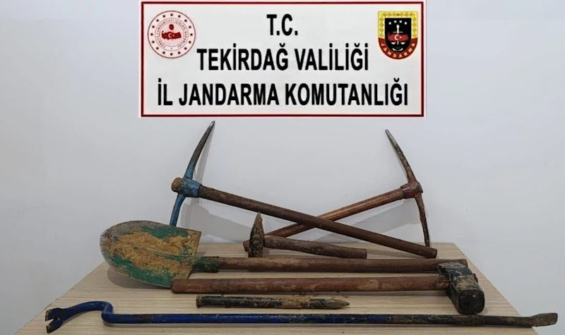 SARAY’DA KAÇAK KAZI YAPAN 6 KİŞİ SUÇÜSTÜ YAKALANDI