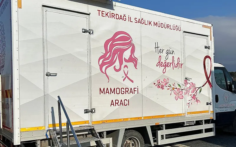 MOBİL MAMOGRAFİ ARACI ÇERKEZKÖY’DE