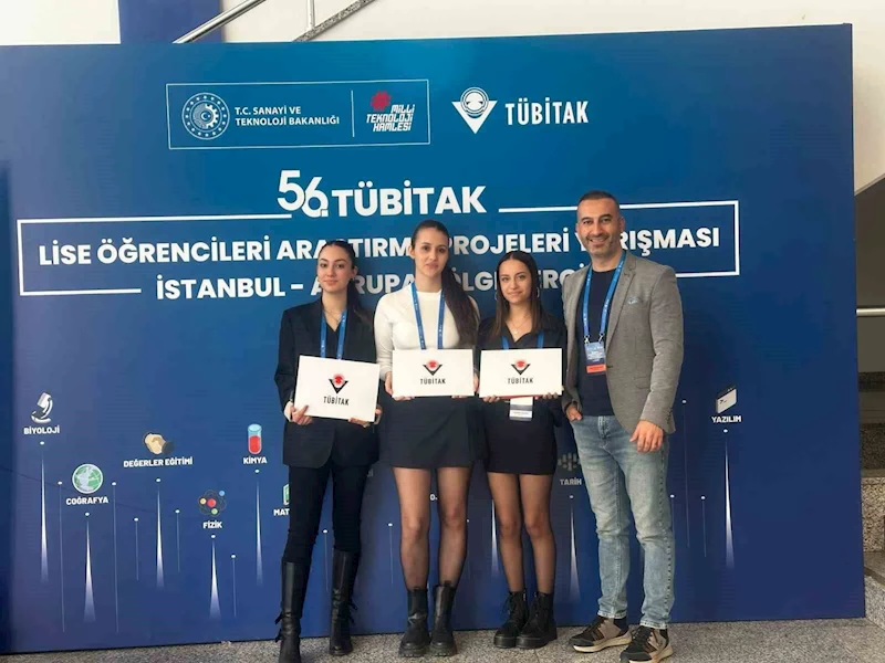 TEKİRDAĞLI LİSE ÖĞRENCİLERİ YARIŞMADA BİRİNCİ OLDU