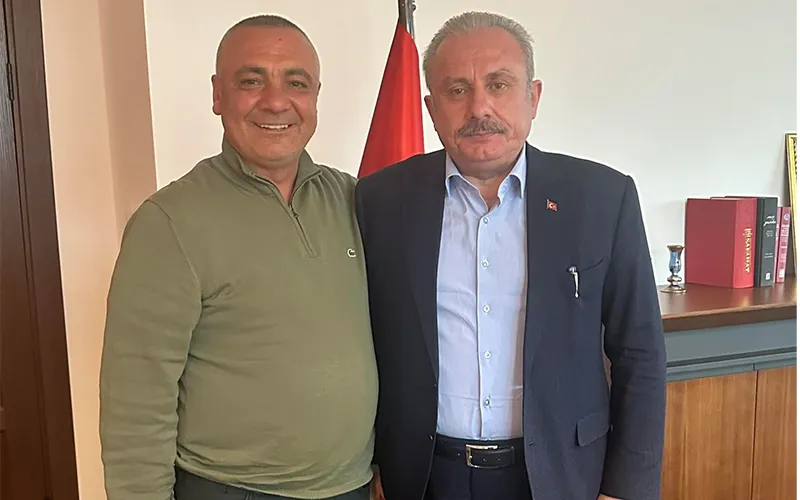 MURAT KOÇAK, ŞENTOP HOCA’YI ZİYARET ETTİ