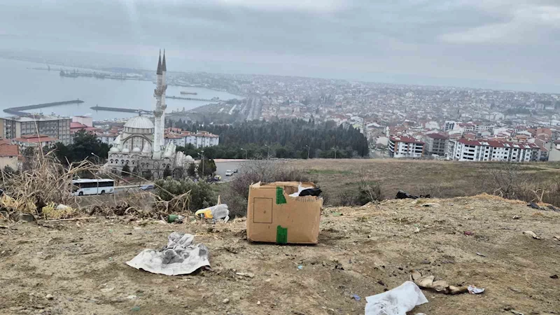 ÇIRÇIR TEPESİ ÇÖPLÜĞE DÖNDÜ