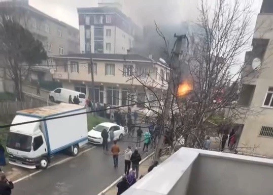 BİNADA DOĞALGAZ PATLAMASINA İLİŞKİN YENİ GÖRÜNTÜLER ORTAYA ÇIKTI