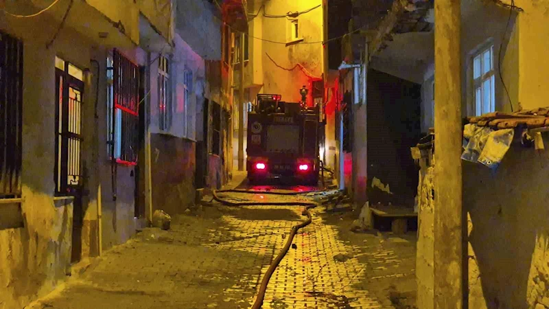 TEKİRDAĞ’DA KORKUTAN YANGIN