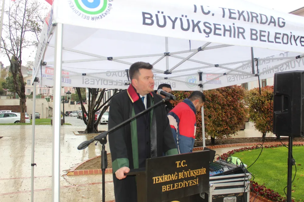 TEKİRDAĞ BAROSU İLÇELERDE AVUKATLAR GÜNÜ’NÜ KUTLADI