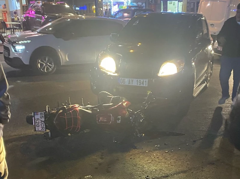 TEKİRDAĞ’DA KAZA: 1 YARALI