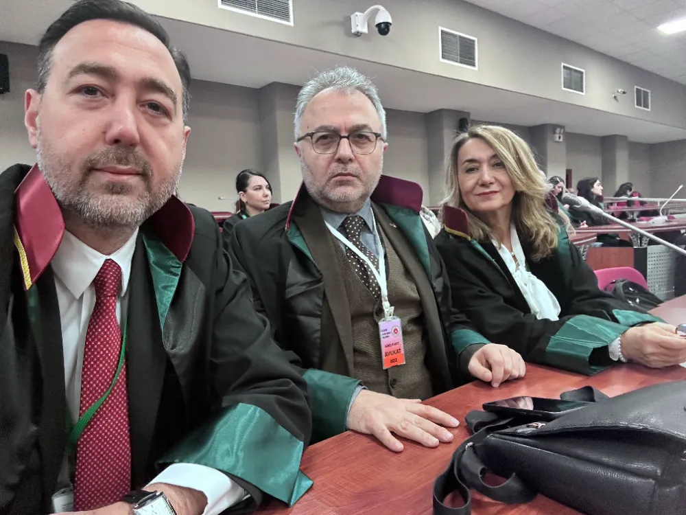 BARO BAŞKANI GÜRCÜN İMAMOĞLU’NUN DURUŞMASINI TAKİP ETTİ