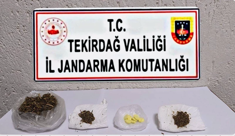 TEKİRDAĞ’DA JANDARMADAN UYUŞTURUCU OPERASYONLARI: 6 KİŞİ GÖZALTINA ALINDI