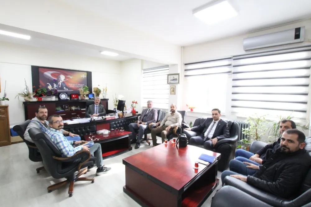 SENDİKA TEMSİLCİLERİ İLE AYLIK DEĞERLENDİRME TOPLANTISI GERÇEKLEŞTİRİLDİ  