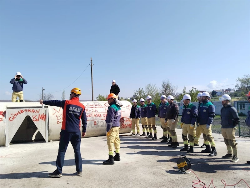 ORMANCILARA ENKAZDA ARAMA KURTARMA EĞİTİMİ VERİLDİ