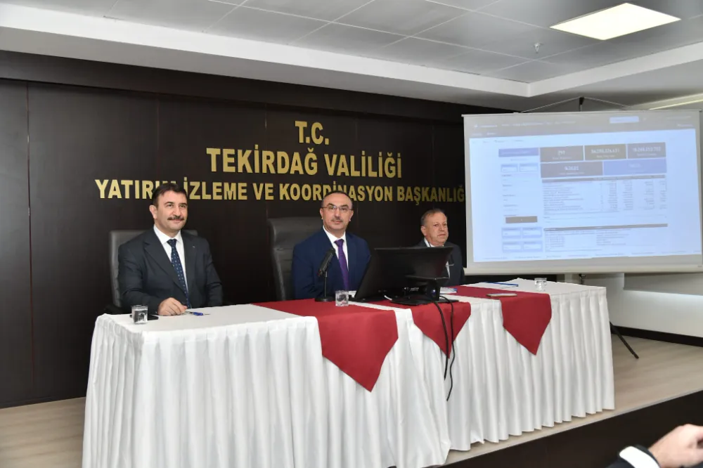 İL KOORDİNASYON KURULU TOPLANTISI YAPILDI: TEKİRDAĞ’DA EN ÇOK PROJE EĞİTİMDE