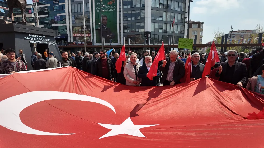  ÇERKEZKÖY’DEN FİLİSTİN’E DUALARIYLA DESTEK VERDİLER