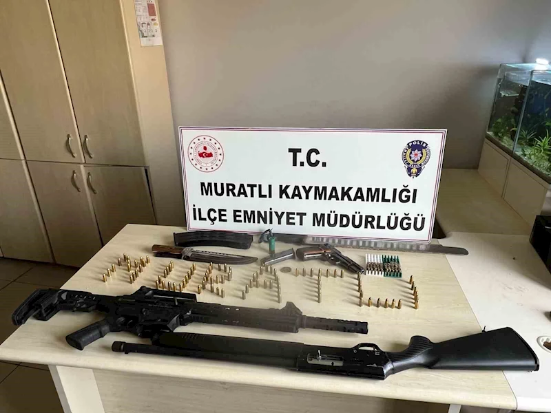 EMNİYET’TEN RUHSATSIZ SİLAH OPERASYONU