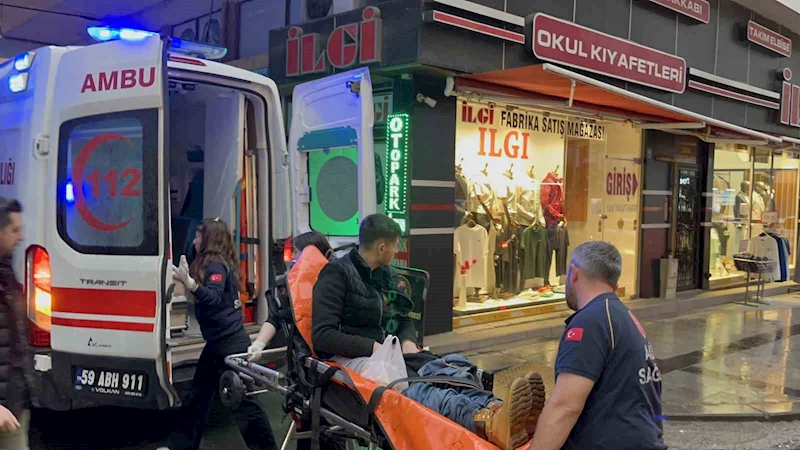 ÇORLU’DA KAVGA: 1 YARALI