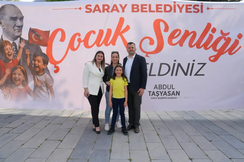 SARAY’DA 23 NİSAN COŞKUSU BAŞLADI