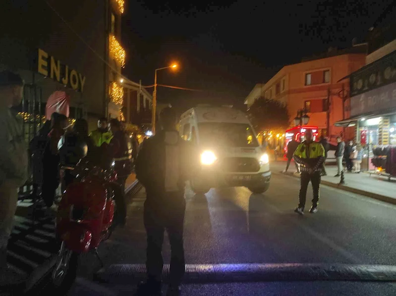 TEKİRDAĞ’DA MOTOSİKLET KAZASI: 1 YARALI