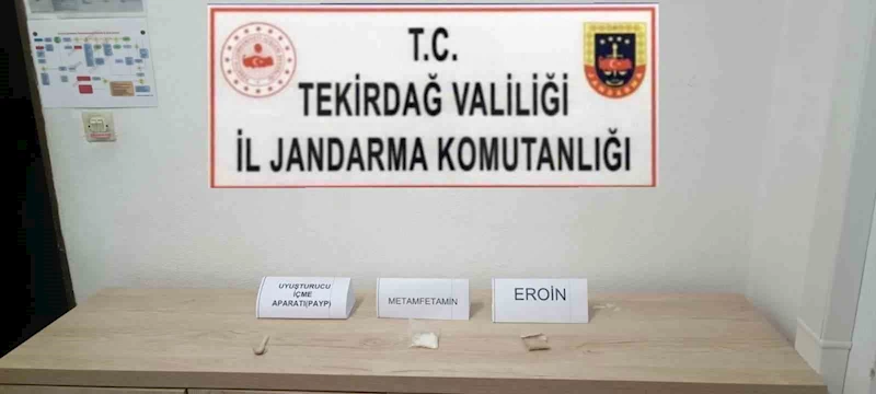TEKİRDAĞ’DA JANDARMADAN UYUŞTURUCU VE KAÇAK TÜTÜN OPERASYONLARI