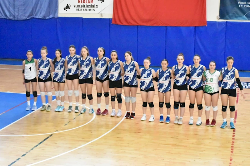 VOLEYBOL YILDIZ KIZLAR GRUP BİRİNCİLİĞİ MAÇLARI ÇORLU’DA OYNANDI