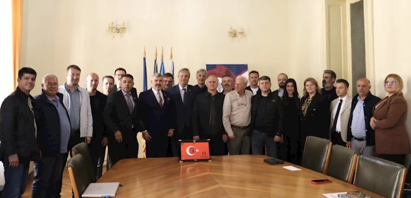 ÇERKEZKÖY TSO VE BÜKREŞ TSO ARASINDA KARDEŞ ODA PROTOKOLÜ İMZALANDI