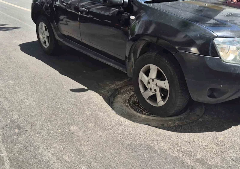 YENİ YOL ADETA TUZAĞA DÖNÜŞTÜ: RÖGAR KAPAKLARI SÜRÜCÜLERE KABUS YAŞATIYOR