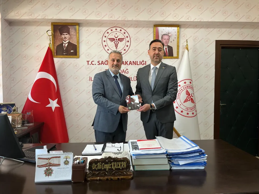 TEKİRDAĞ BAROSU’NDAN İL SAĞLIK MÜDÜRLÜĞÜ’NE ZİYARET