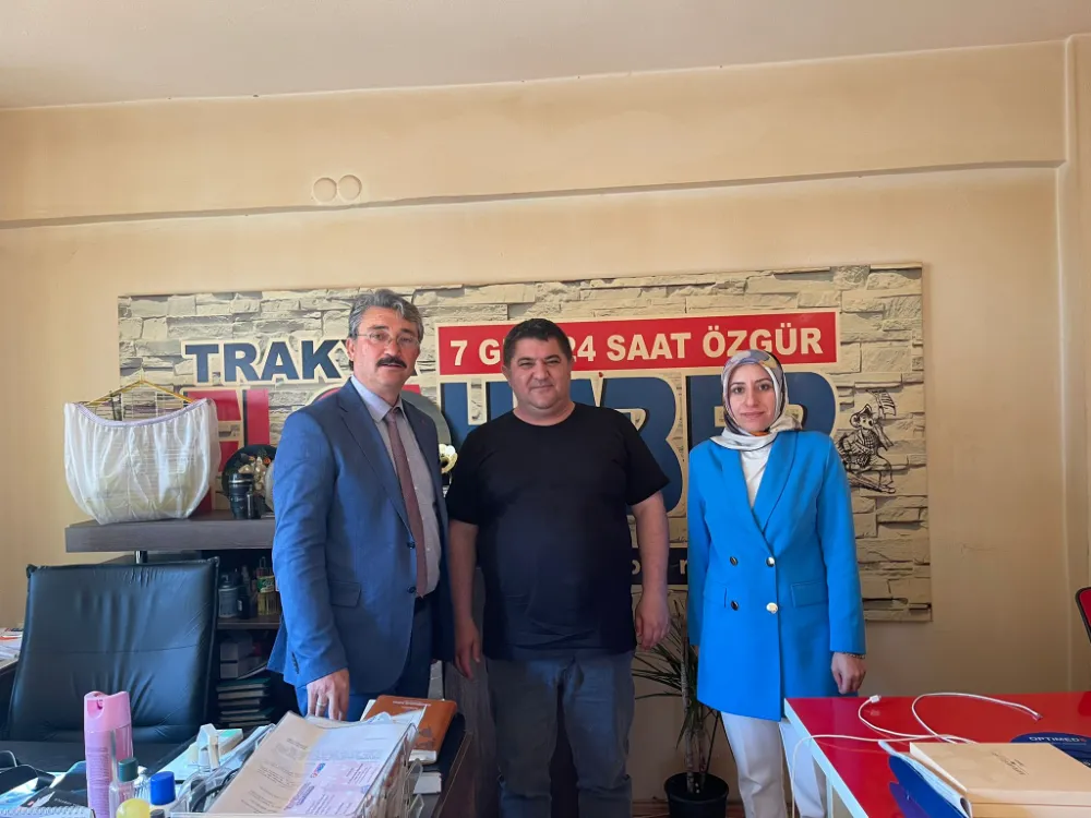 İLÇE MİLLİ EĞİTİM VE SPOR MÜDÜRÜNDEN TRAKYA FLAŞ HABER GAZETESİ