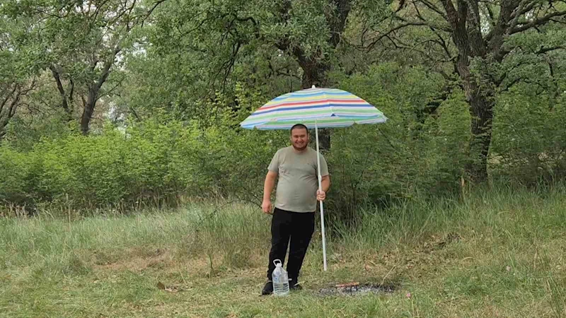 HASKÖY’DE YARIM ASIRLIK GELENEK: MANGALLARI ŞEMSİYE İLE KORUDULAR