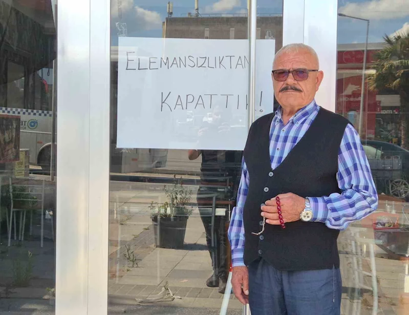 KÖFTE DEĞİL ELEMAN PİŞMEDİ: ELEMANSIZLIKTAN KAPATTIK
