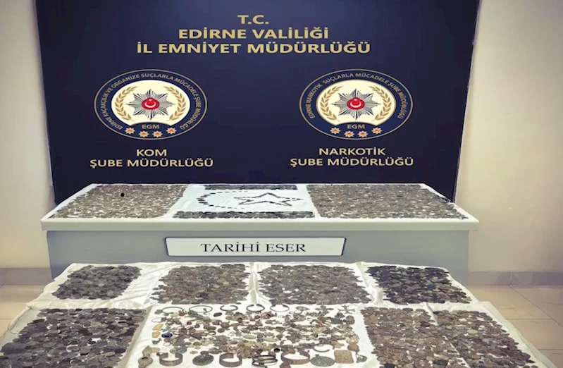 KAPIKULE’DE TARİHİ ESER OPERASYONUNDA 12 BİN 770 PARÇA ELE GEÇİRİLDİ