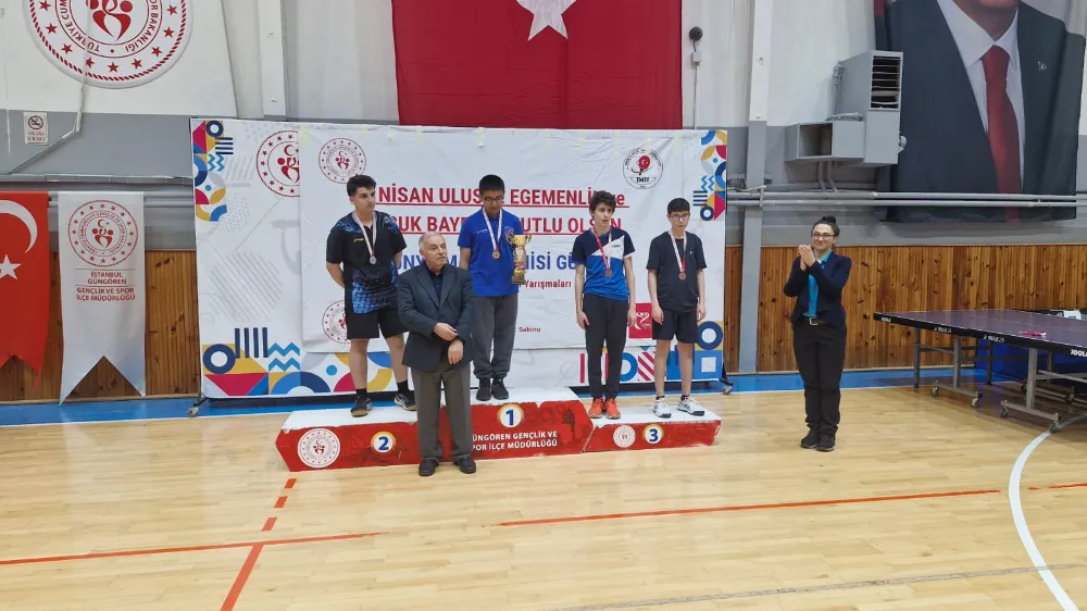 MASA TENİSİ’NDE YUSUF OLGUN ŞAMPİYON OLDU