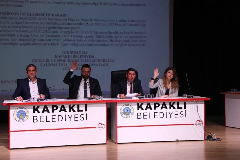 KAPAKLI BELEDİYE MECLİSİ MAYIS AYI TOPLANTILARI TAMAMLANDI