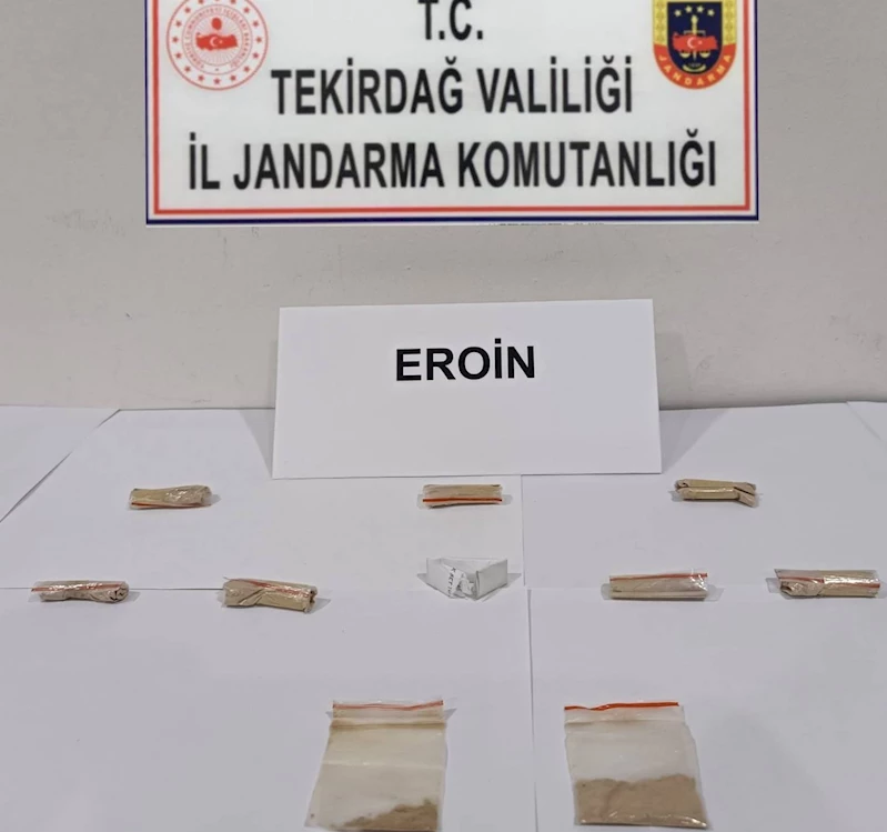 TEKİRDAĞ’DA UYUŞTURUCUYA GEÇİT YOK: 8 ŞÜPHELİ YAKALANDI