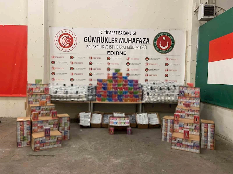 MİLYONLARCA LİRA DEĞERİNDE KAÇAK ÜRÜN ELE GEÇİRİLDİ