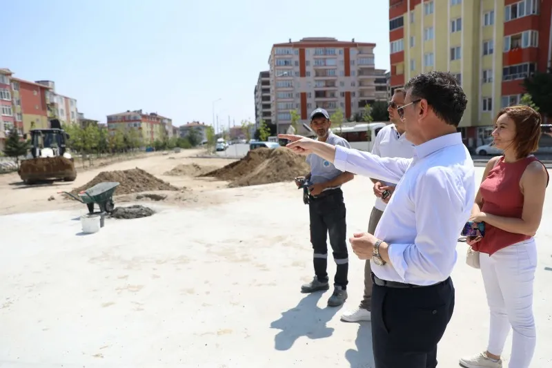 BAŞKAN ÇETİN: ÜSTYAPI ÇALIŞMALARIMIZ DEVAM EDİYOR