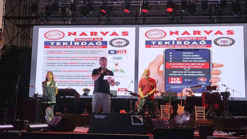 KONSER SAHNESİNDEN ‘NARVAS’ UYGULAMASI TANITILDI