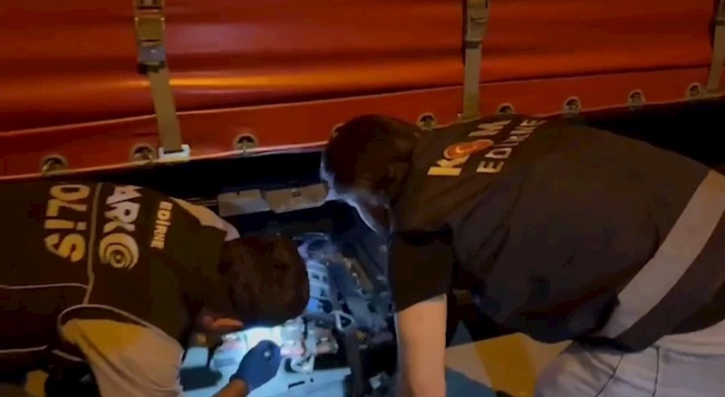 EDİRNE’DE 50 MİLYONLUK KAÇAKÇILIK OPERASYONU