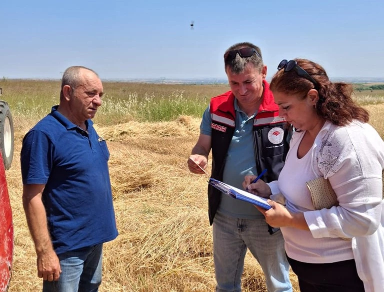 HAYRABOLU’DA BİÇERDÖVER DENETİMLERİ SÜRÜYOR